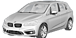 BMW F45 U1959 Fault Code